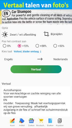 Vertalen  - Vertaal rechtstreeks met de camera screenshot 3