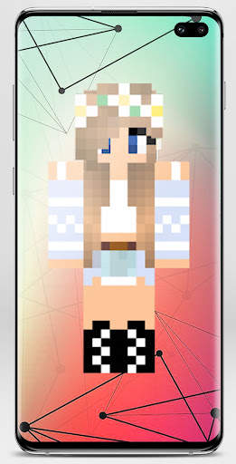 Barbie Skin for Minecraft скриншот 1