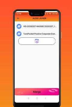 MP3 Audio Merger and Joiner screenshot 4