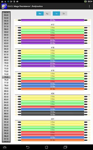 Bodylastics Calculator Free screenshot 10