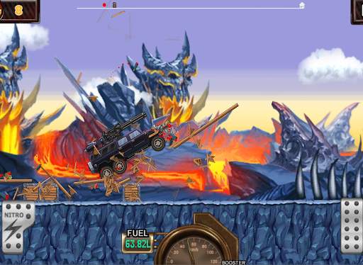 Monster Car Hill Racer screenshot 9