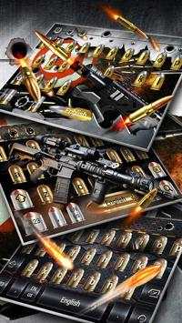 Power Gun Keyboard Theme screenshot 3