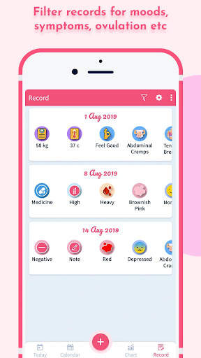 MyPeriod : Period Tracker скриншот 9