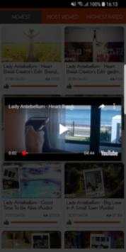 Lady Antebellum Video Song 3 تصوير الشاشة