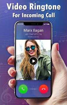 Video Ringtone for Incoming Call screenshot 1