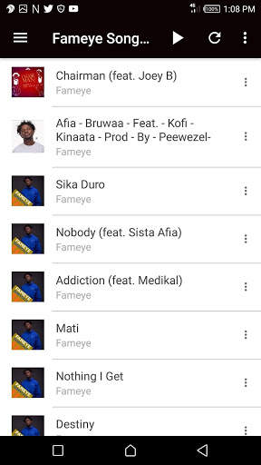 Fameye Songs 2020 screenshot 2