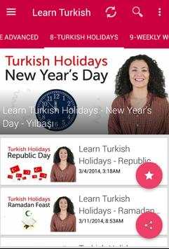 Learn Turkish Language. Speak Turkish screenshot 7