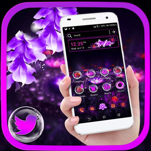 Fantasy Flower Launcher Theme 4.3