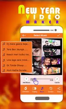 New Year Video Maker screenshot 4