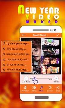 New Year Video Maker screenshot 4