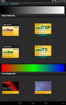 KODAK PROFESSIONAL Film App screenshot 5