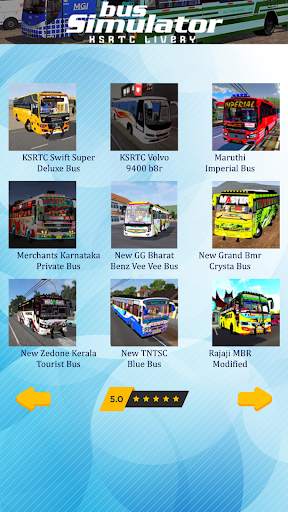 Bus Simulator Ksrtc Livery screenshot 5