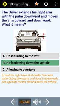 Talking Driving Test screenshot 4