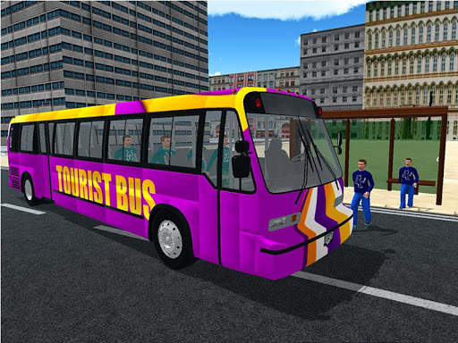 Tourist Bus NYC Offroad Driving Mountain Challenge screenshot 10