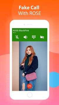 Fake Video Call Black Pink screenshot 5