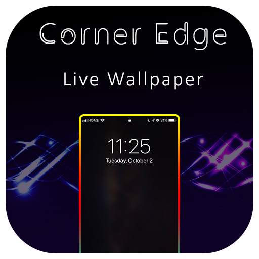 Screen Border Light RGB Lighting Live Wallpaper screenshot 1