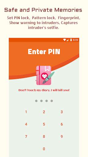 My Secret Diary with Lock screenshot 4