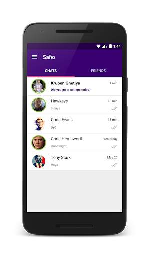Safio - Safest Chat App screenshot 1