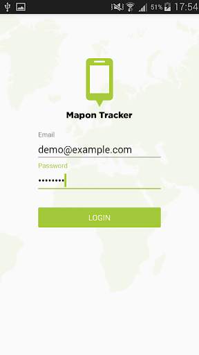 Mapon Mobile Tracker screenshot 1