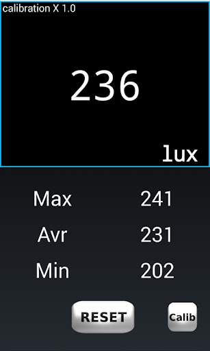 Lux Meter screenshot 2