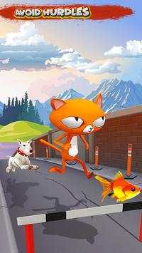 Cat Run Surfer 3D: Surfing Game screenshot 4