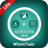 Whats tools lite : Status saver - Chat - Cleaner icon
