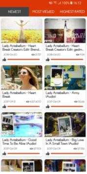 Lady Antebellum Video Song 2 تصوير الشاشة