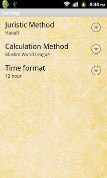 Prayer Times with Qibla Compas screenshot 3