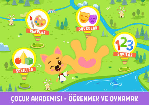 Eğitici çocuk oyunları: renkler ve şekiller screenshot 18