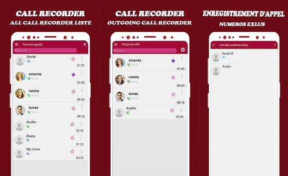 Auto Call Recorder 2020 screenshot 1