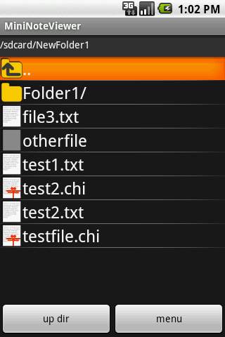 miniNoteViewer 1 تصوير الشاشة