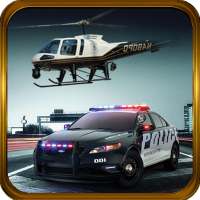 Police Helicopter-Criminal car logo