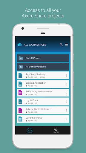 Axure Cloud screenshot 2