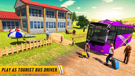 City Coach Bus Driving Games screenshot 2