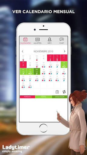 Ladytimer período y ovulación screenshot 6