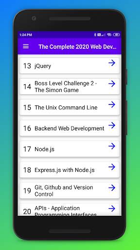 The Complete 2020 Web Development Bootcamp screenshot 7