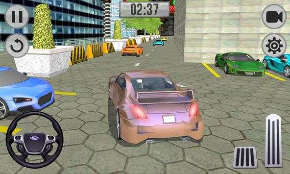 Car Parking Gtr Driving Simulator 3D screenshot 3