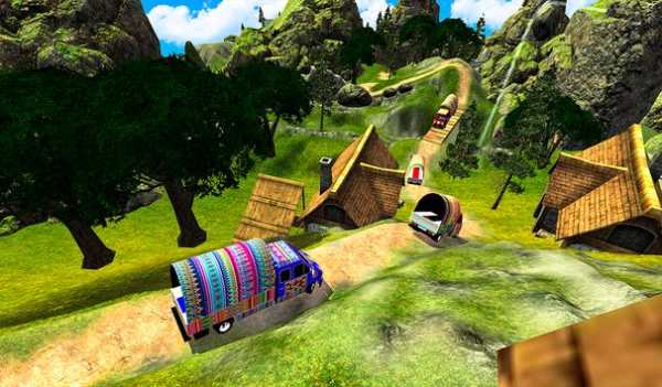 Offroad Pickup Van Driving Simulator 2019 screenshot 11
