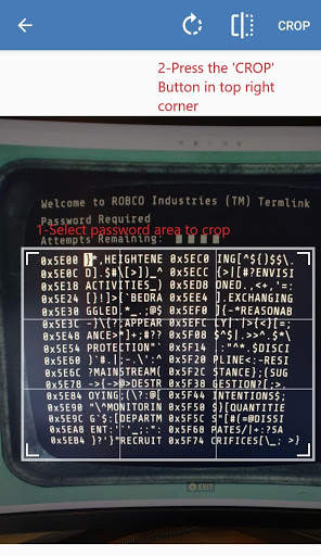 Terminal Hacker (Camera) screenshot 2
