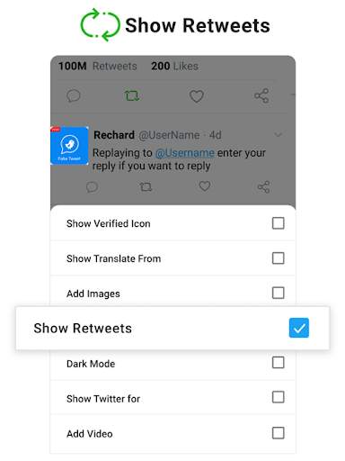 Fake Tweet Post - Fake Tweet photo editor 6 تصوير الشاشة