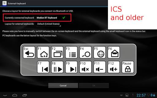 External Keyboard screenshot 1