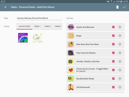 Tabby - Audio Player for Kids screenshot 5