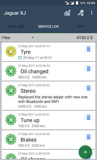 My Motors - Car & Bike logs screenshot 4