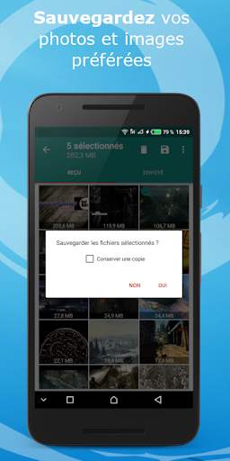 Nettoyeur des fichiers WhatsApp, Copieur de statut screenshot 4