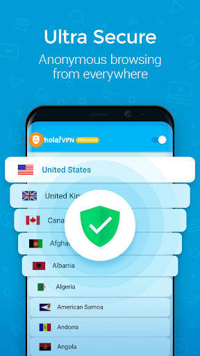Hola VPN - Proxy Unblocker screenshot 3