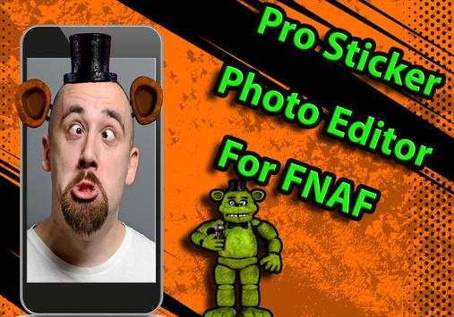 Pro Stickers Photo Editor For FNAF 📷 screenshot 5