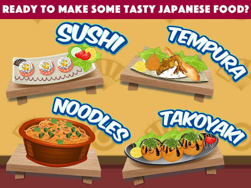 Japanese Food Maker Food Games screenshot 1