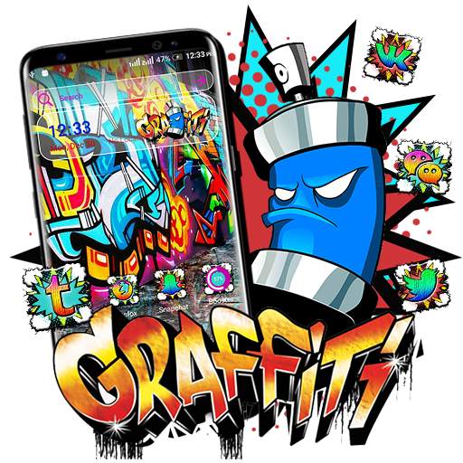 Street Graffiti Launcher Theme 1.2.1