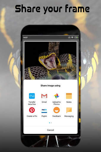 Snake Photo Frame screenshot 4