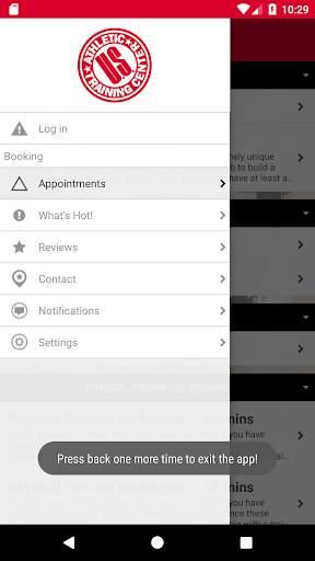 U.S. Athletic Training Center screenshot 2